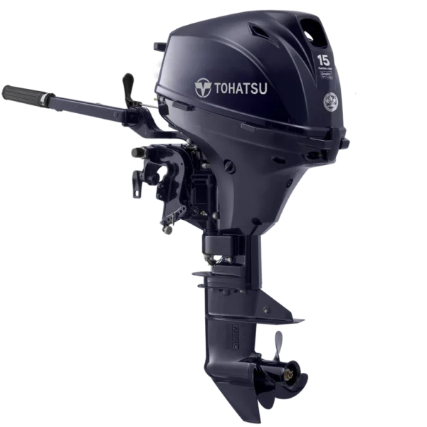 OVERSTOCK 2024 Tohatsu 15 HP MFS15EEFL Outboard Motor